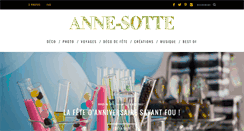 Desktop Screenshot of annesotte.com