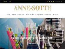 Tablet Screenshot of annesotte.com